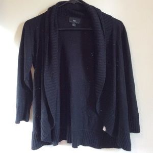 Black Sweater Cardigan
